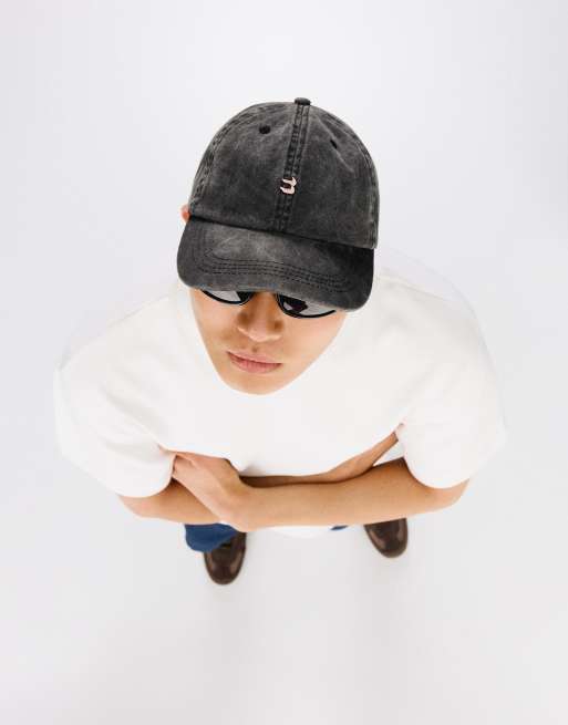 Bershka - Cappellino nero ricamato, 2 di 3
