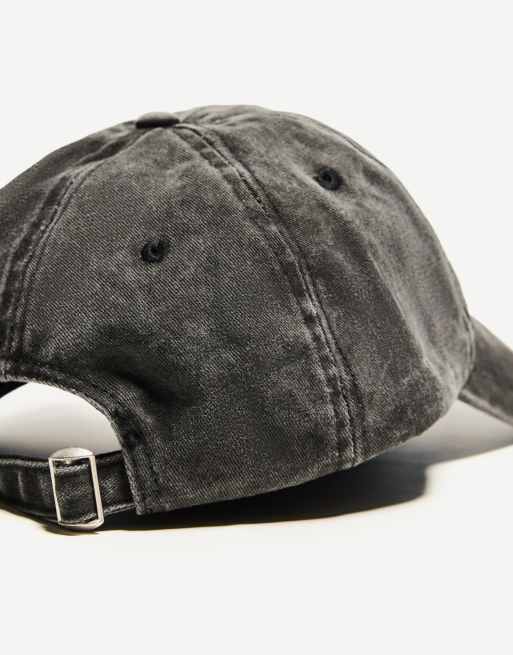 Bershka - Cappellino nero ricamato, 3 di 3