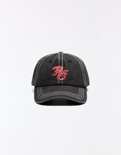 Bershka - Cappellino nero ricamato - view 1