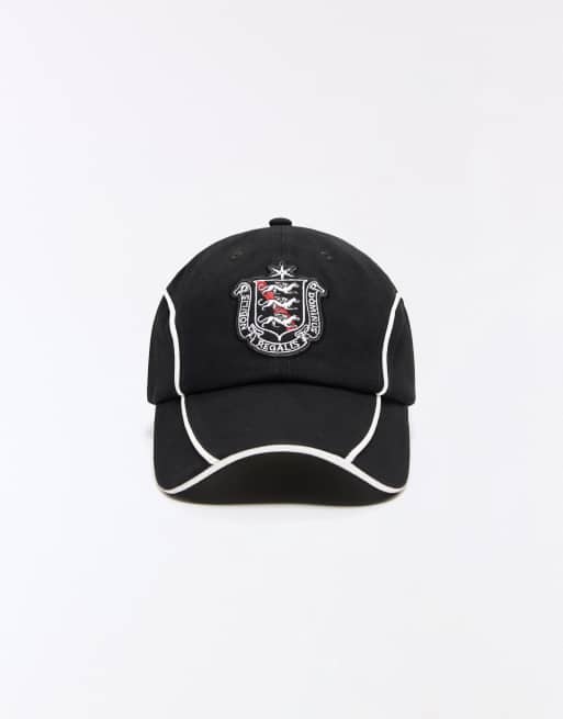 Bershka - Cappellino nero ricamato, 2 di 3