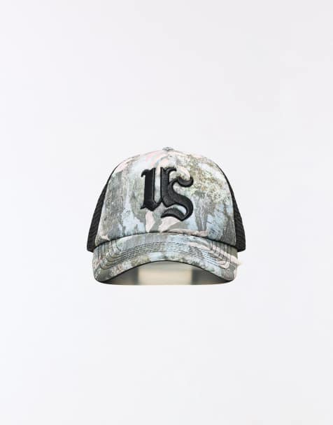 Bershka - Cappellino trucker verde stampato - view 1