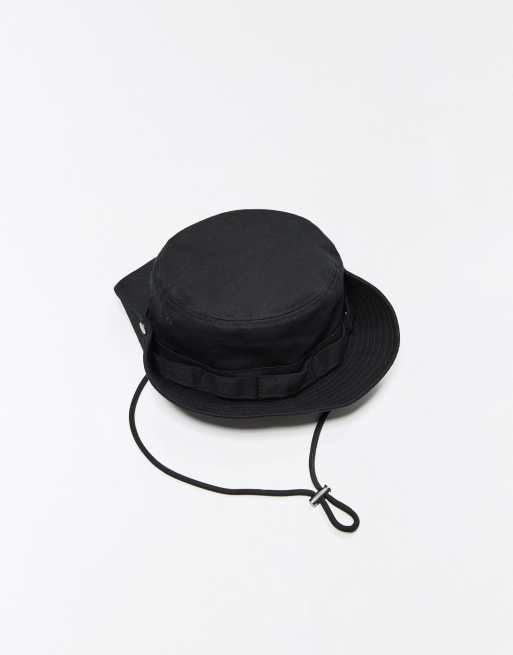 Bershka - Cappello da pescatore nero, 2 di 3