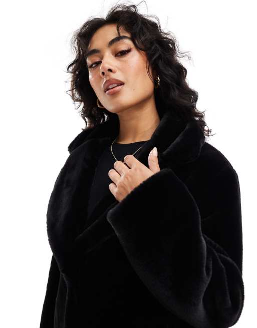 Bershka black coat discount