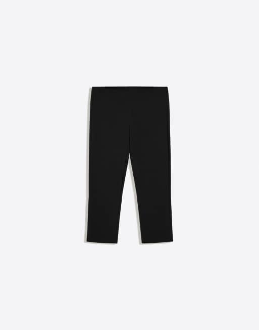 Bershka capribyxor i svart, 4 av 4