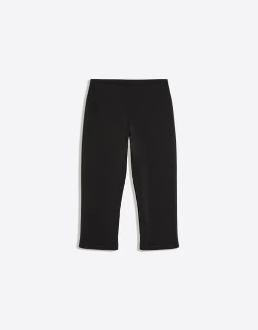 Bershka Caprihose in Schwarz, 4 von 4