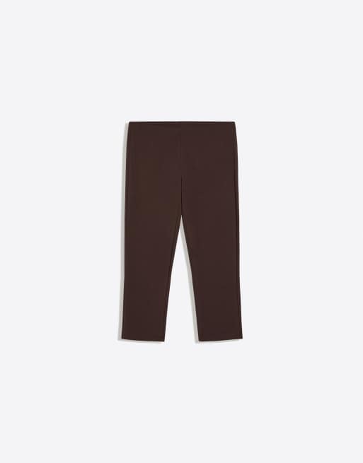 Bershka Capris in brown, 4 of 4