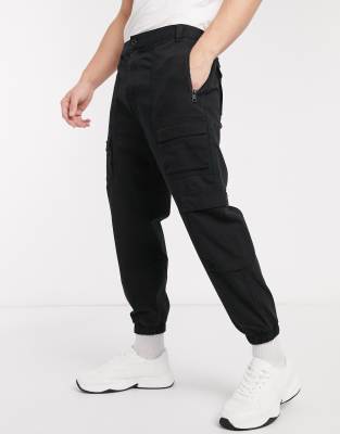 bershka asos jogger cargo