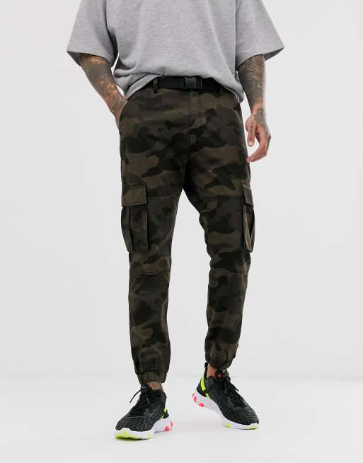 bershka cargo pants men's