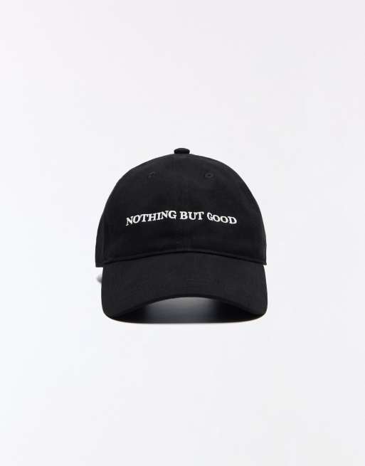 Bershka - Casquette brodée - Noir, 2 de 4