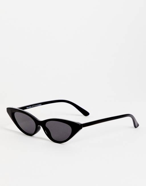 Bershka cat eye sunglasses in black ASOS