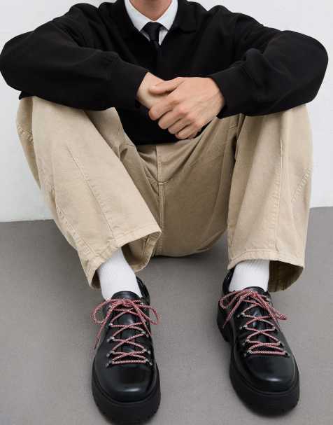 Bershka - Chaussures avec détails en métal - Noir - view 1