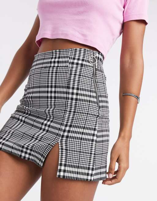 Bershka Slit Mini Skirts for Women