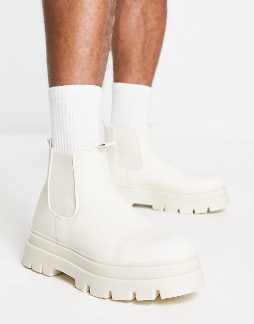 bershka chelsea boots