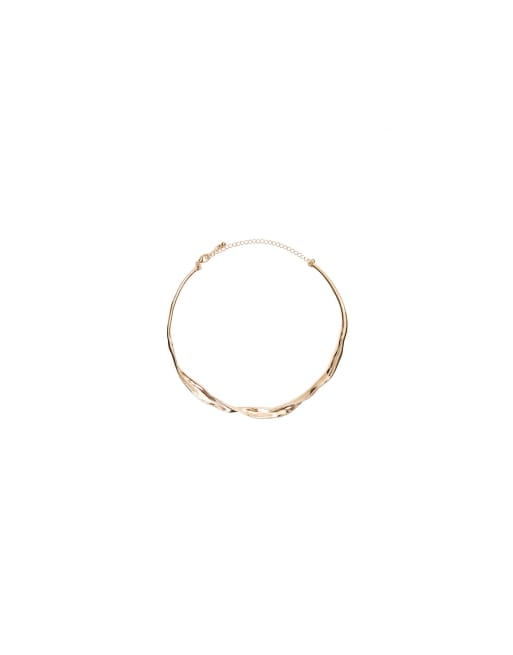 Bershka choker i guld, 4 af 4