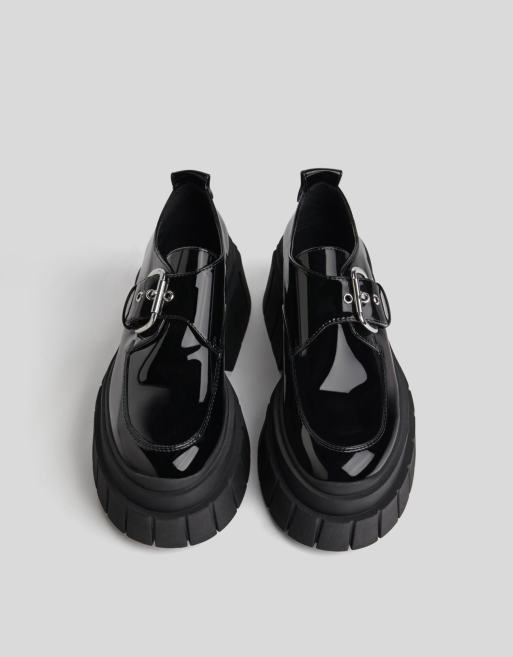 Bershka ブラック ブー 38/24.5cm、ベルシュカ Bershka ブラック ブー 38/24.5cm、ベルシュカ - メルカリ