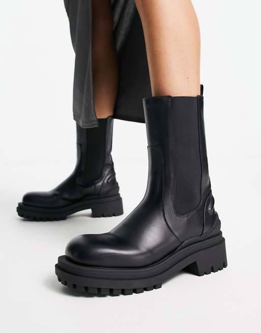 Bershka shop chunky boots