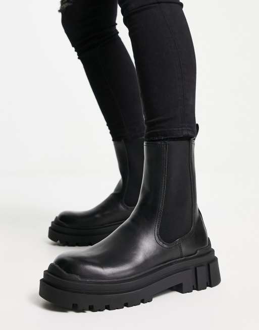 Bershka on sale chunky boots