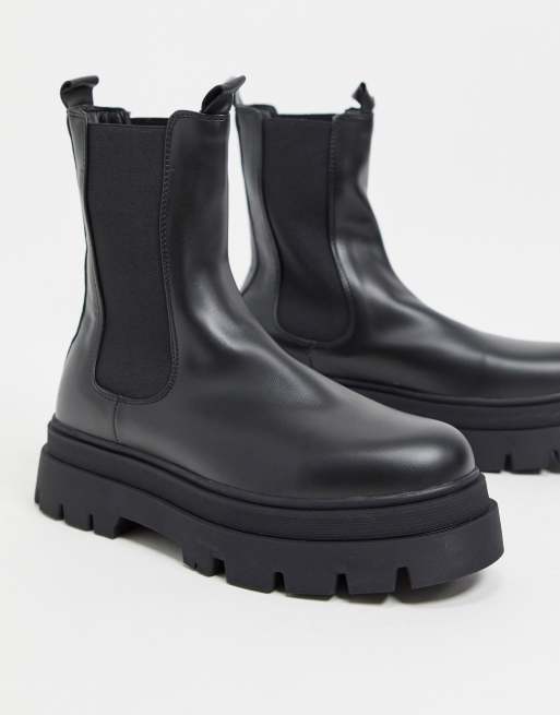 asos boots plateau