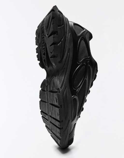 Bershka Chunky combination sneakers in black, 6 of 7