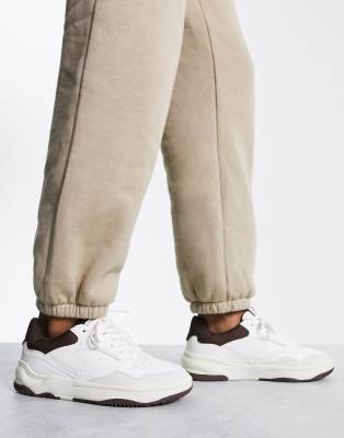 brown chunky sneakers