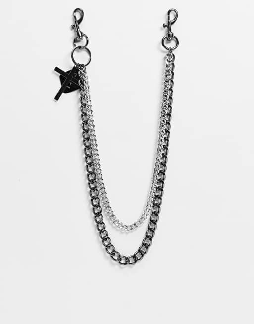 Silver deals jean chain