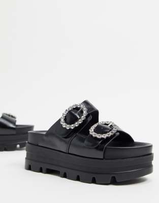 bershka platform sandals