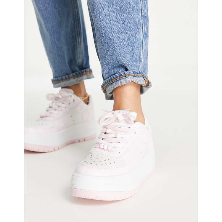 Bershka on sale platform sneakers