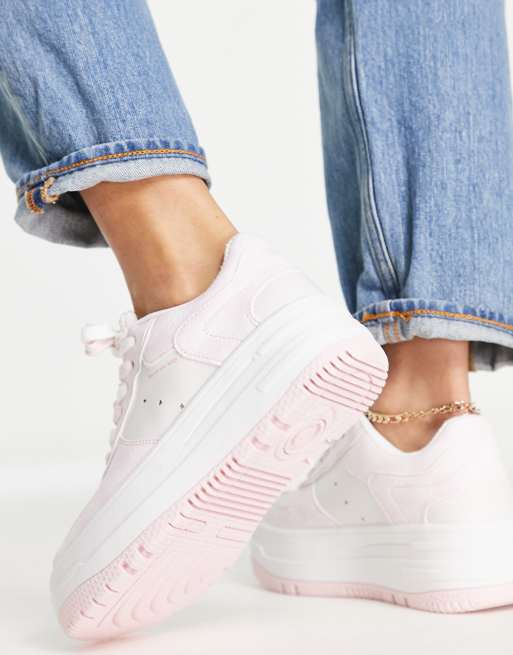 Chunky hot sale pink sneakers