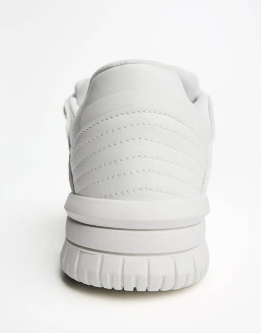 Bershka Chunky skater trainers in white