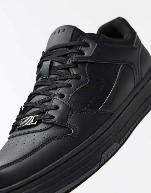 Bershka - Chunky sneakers i sort, 6 af 7