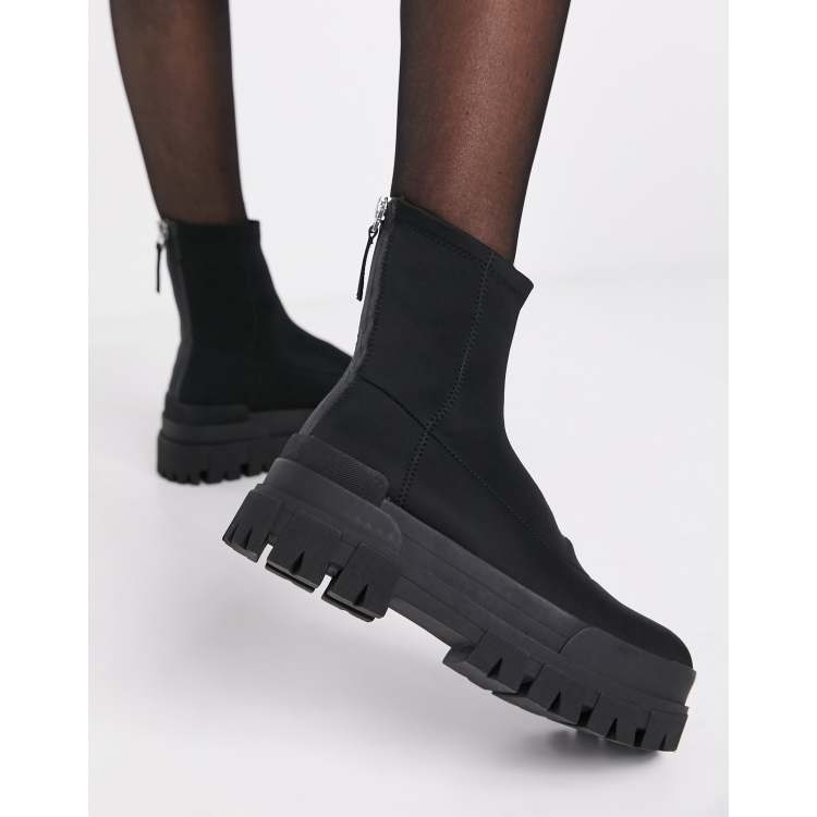 Sock boots bershka shop