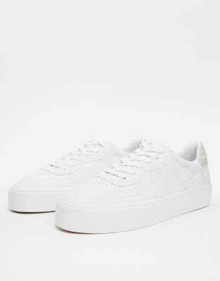 bershka white trainers