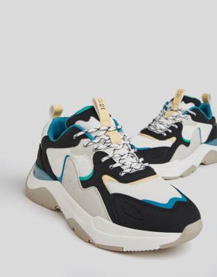 chunky trainers colourful