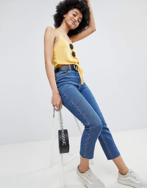 Bershka best sale denim pants