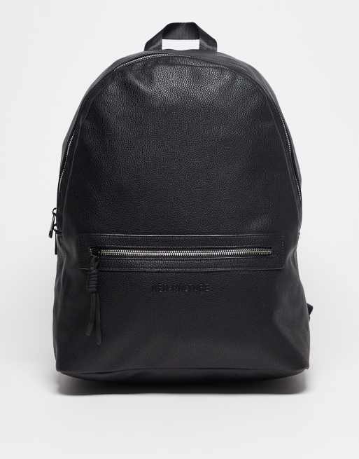 Bershka classic backpack in black | ASOS