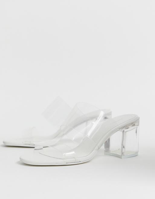 Transparent hotsell kitten heels