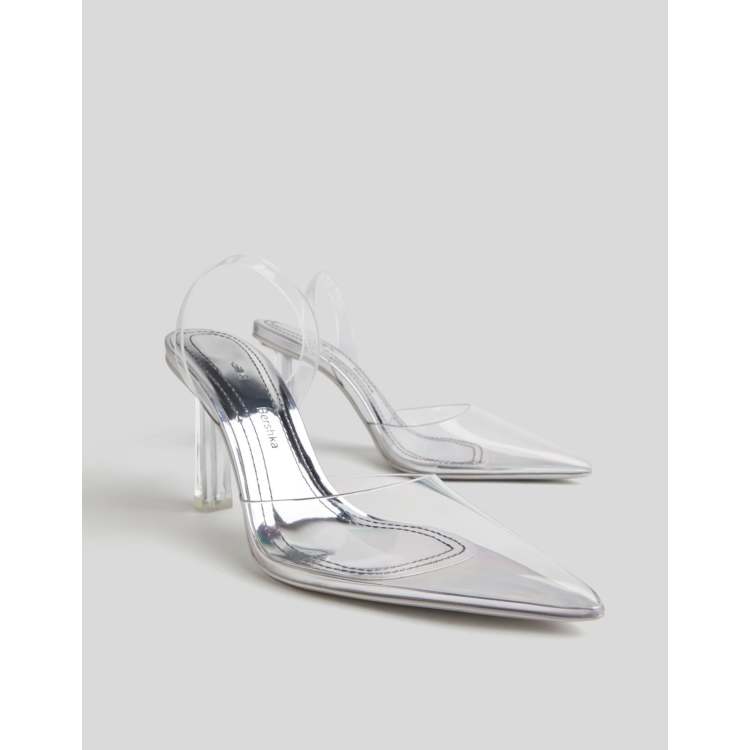 Bershka store clear heels