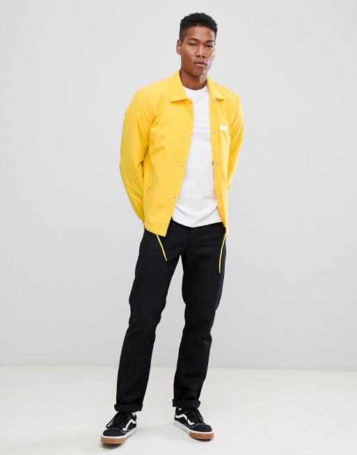 Bershka coach on sale jacket in yellow