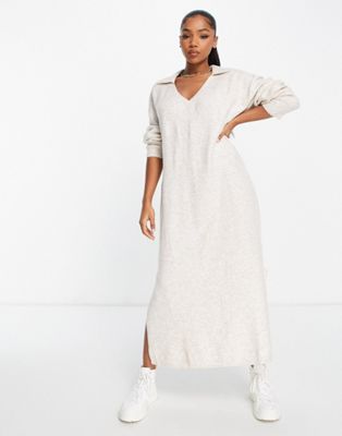 Bershka Knitted Jumper Midi Dress
