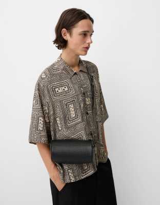 Bershka Bershka Collection cross body bag in black