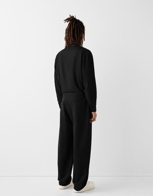 Bershka Collection Tuta jumpsuit nera con zip ASOS