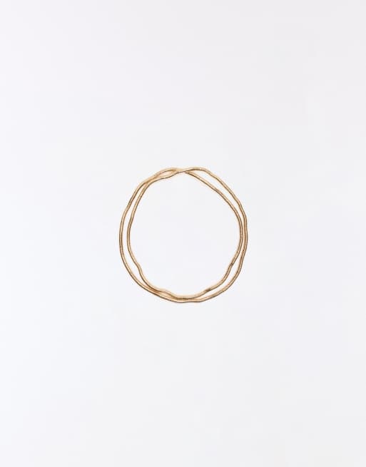 Bershka collier modulable doré, 2 de 4