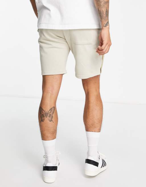 Bershka colour block shorts in brown (part of a set), 2 of 4
