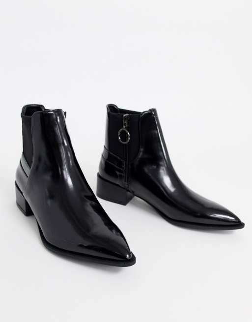 bershka chelsea boots