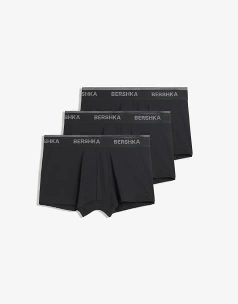 Bershka - Confezione da 3 boxer grigi - view 1