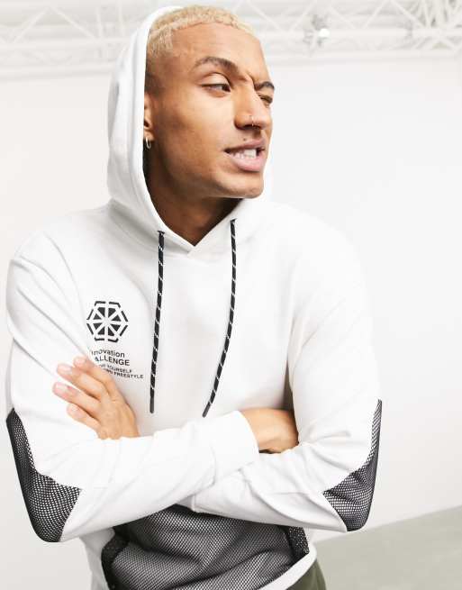 bershka white cargos