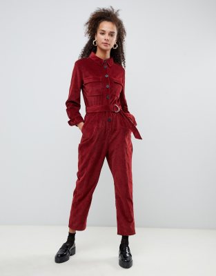 red cord jumpsuit