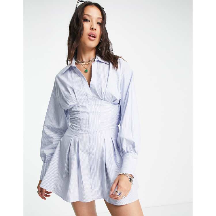 Shirt dress outlet corset