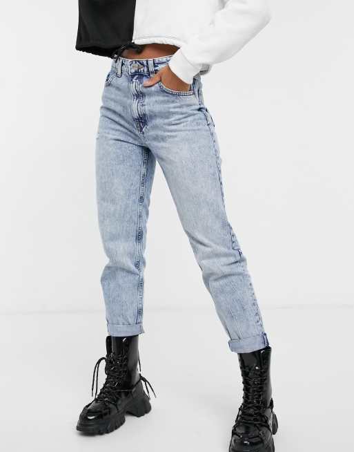 Bershka vintage denim mom jeans new arrivals