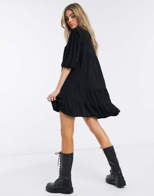 Robe discount babydoll bershka